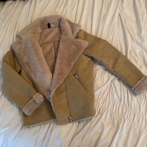 Shearling Bomber Jacket